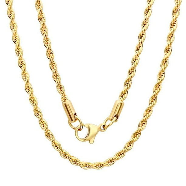Gold necklace for women 18K Gold plated necklace